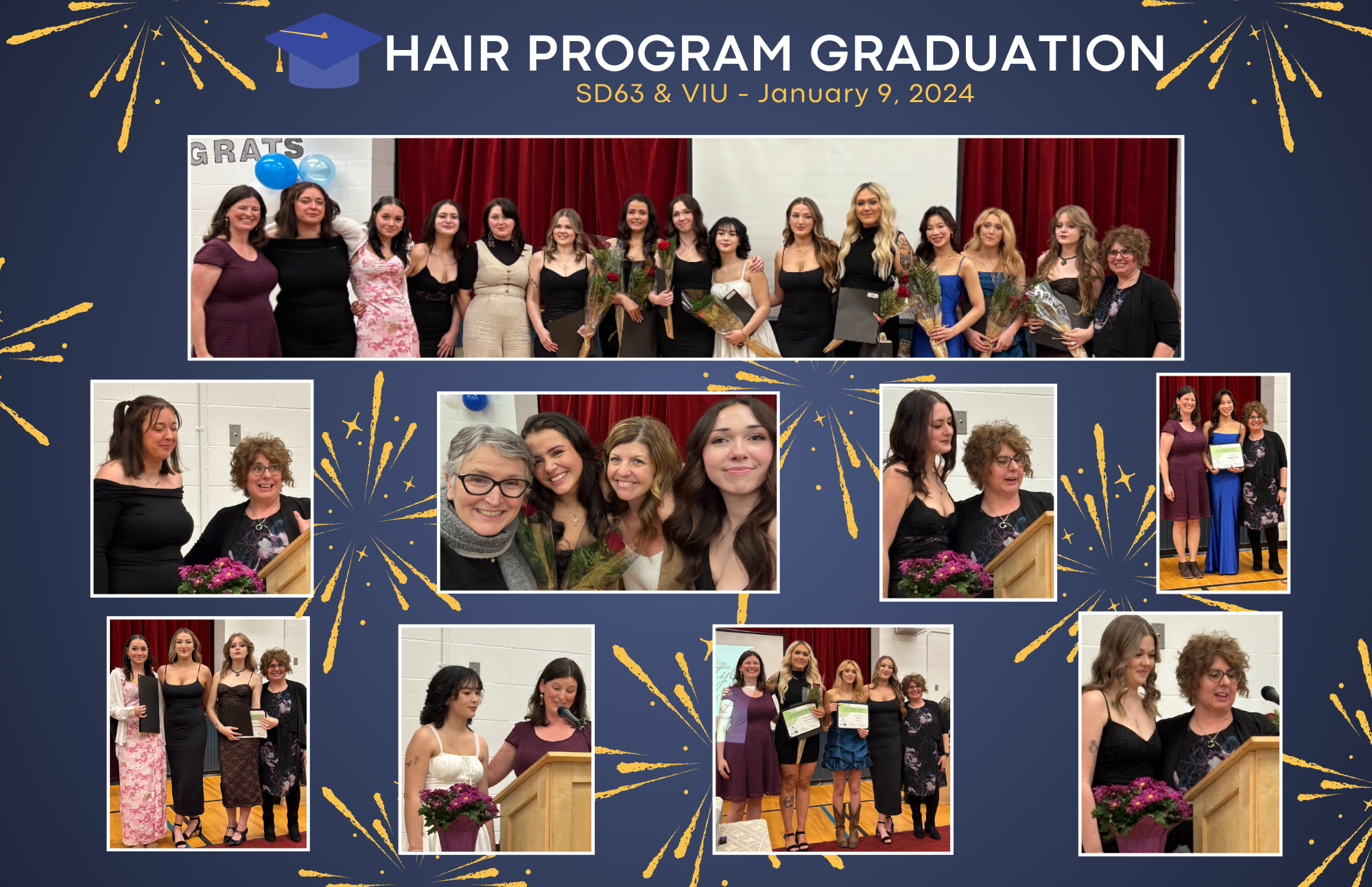 2025 District Hair Program Graduation